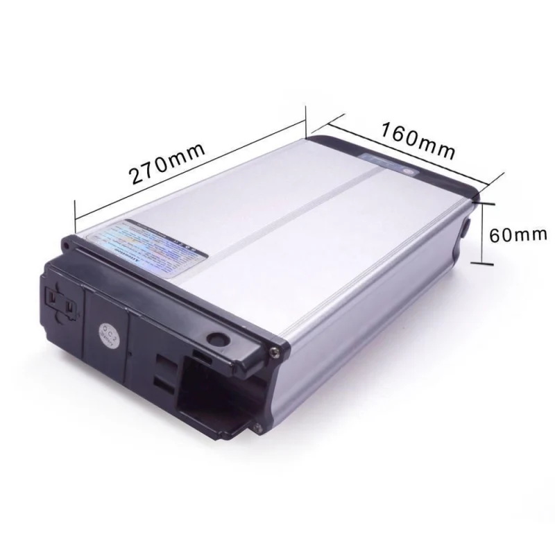 Das-Kit E-Bike, Pedelec 48V 13Ah 624Wh Battery Conversion Kit + Carrier + Charger [Black] - Image 4